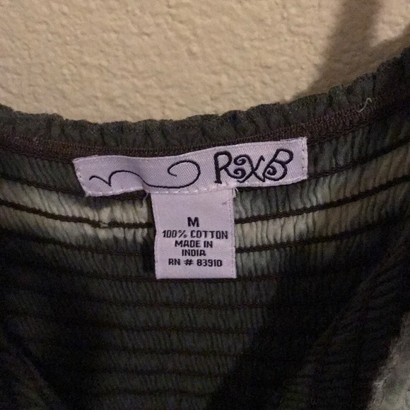 RXB Green Tie Dye Maxi Dress - Picture 3 of 3